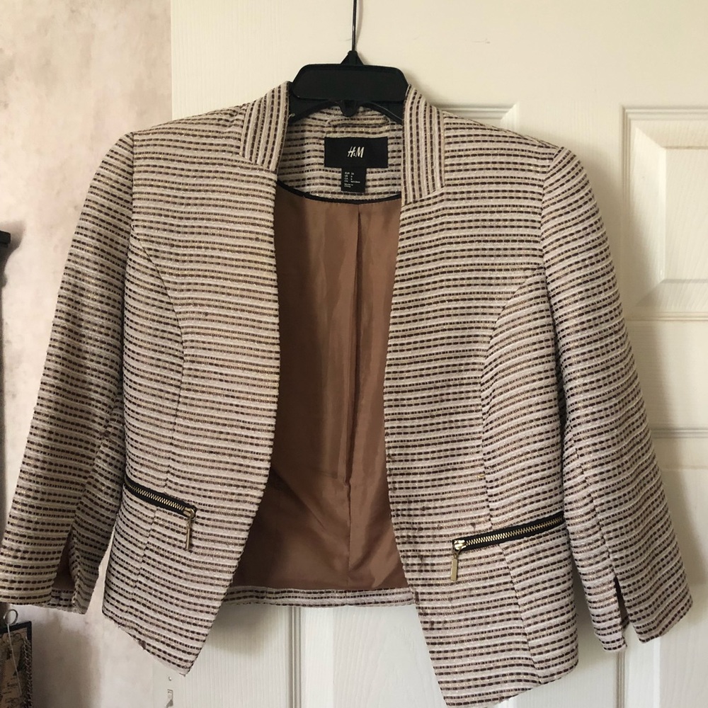 Gold Threaded Blazer